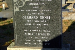Leipoldt,Gerhard Ernst & Alida Elizabeth nee Rademan