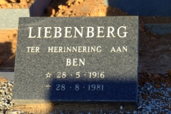 Liebenberg, Ben