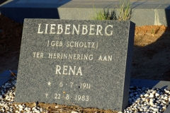 Liebenberg,Rena nee Scholtz