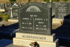 Meissenheimer, Jacobus J. and Messenheimer, Jeanetta J. D. (nee