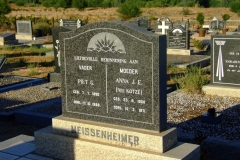 Meissenheimer, Piet G and Meissenheimer Anna J. E. (nee Kotze)
