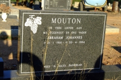 Mouton, Abraham Johannes