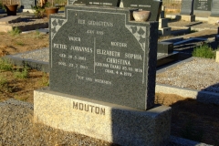Mouton, Pieter Johannes and Mouton, Elizabeth Sophia Christina (
