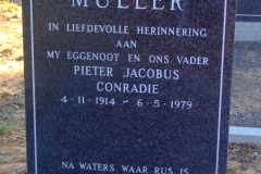 Muller, Pieter Jacobus Conradie