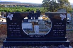 Nieuwoudt, Elizabeth Maria + Nieuwoudt, Andries Petrus