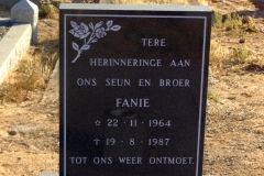 Nieuwoudt, Fanie