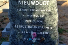 Nieuwoudt, Petrus Johannes