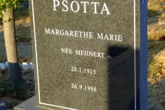 Psotta, Margarethe Marie