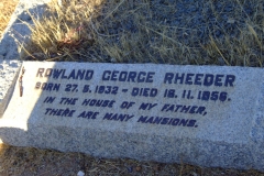 Rheeder, Rowland George