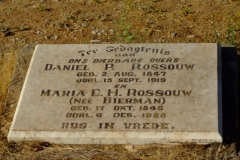 Rossouw, Daniel P. + Rossouw, Maria E. H.