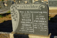 Schlechter, Willem Philippus George and Schlechter, Jacoba Frede