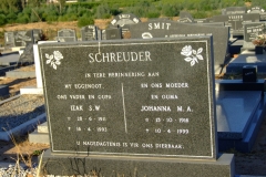 Schreuder, Izak S. W. + Schreuder, Johanna M. A.