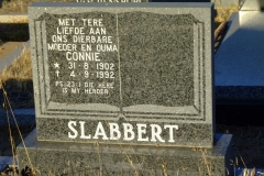 Slabbert, Connie