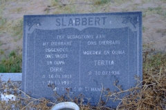 Slabbert, Dirk + Slabbert Tertia