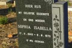 Spreeth, Sophia Isabella