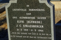 Strassberger, Elfriede J.C. (Elfie)