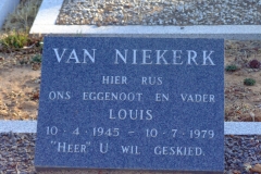 Van Niekerk, Louis