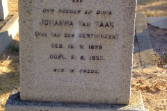 Van Taak, Johanna
