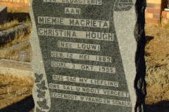 Hough Miemie Magrieta Christina (nee Louw)