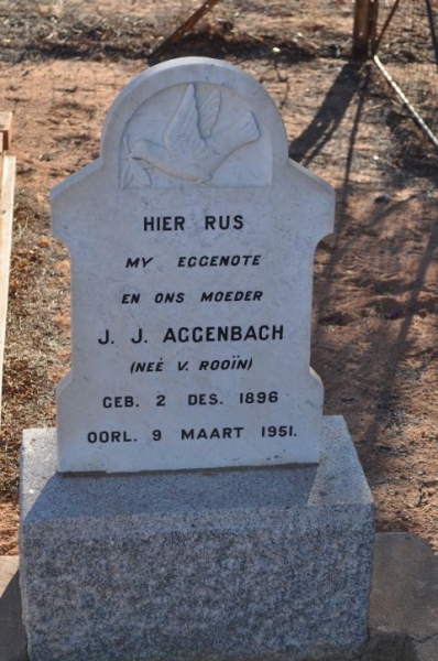 Aggenbach, JJ nee Van Rooin