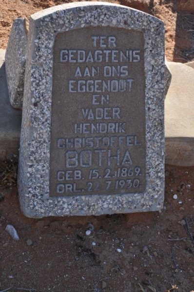 Botha, Hendrik Christoffel