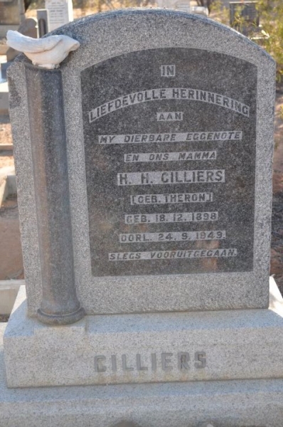 Cilliers, HH gebore Theron