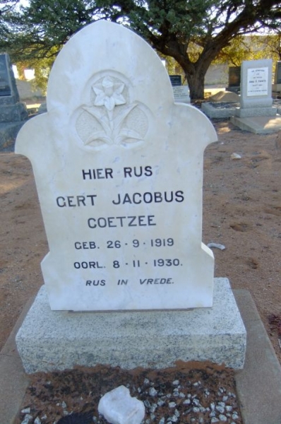 Coetzee, Gert Jacobus