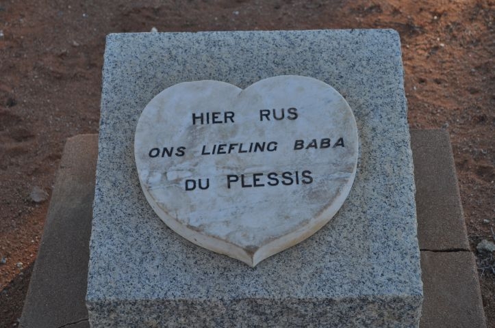 Du Plessis, Baba