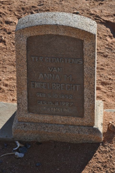 Engelbrecht, Anna gebore Enslin