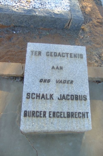 Engelbrecht, Schalk Jacobus Burger