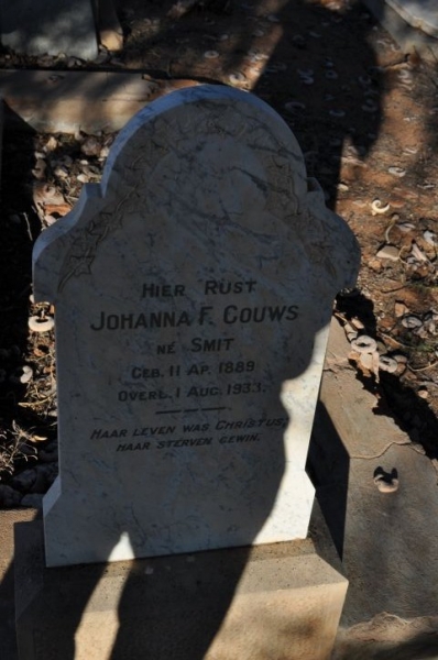 Gouws, Johanna gebore Smit