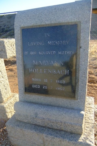 Hollenbach, Mary Ann