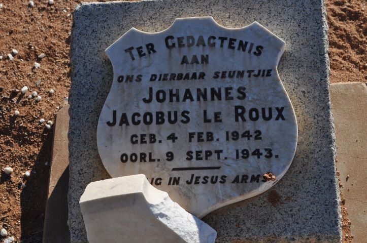 Le Roux, Johannes Jacobus