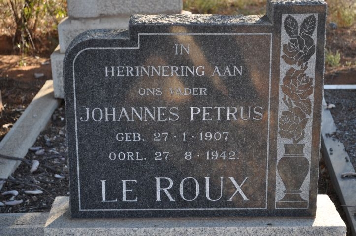 Le Roux, Johannes Petrus