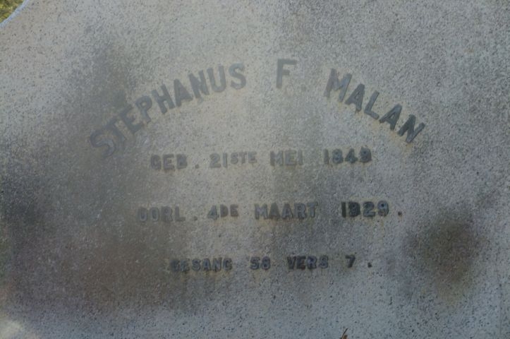Malan, Stephanus