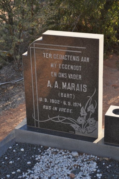 Marais, Bart A
