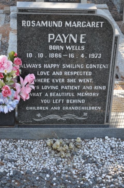 Payne, Rosumnd Margaret