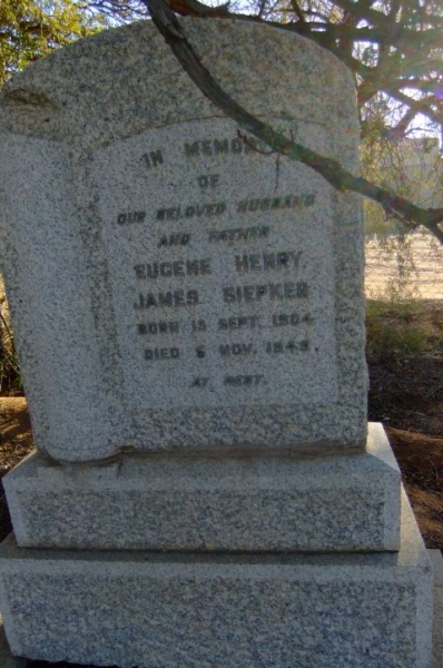 Siepker, Eugene Henry James
