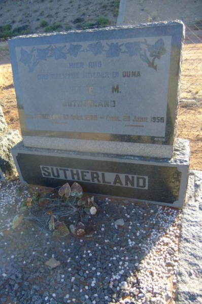 Sutherland, Elizabeth