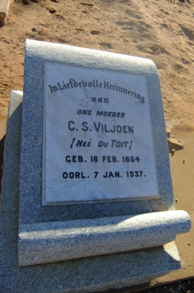 Viljoen, C.S. nee Du Toit