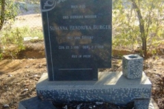 Burger, Susanna Hendrika nee Van Sittert