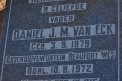 Van Eck, Daniel JM