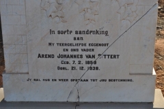 Van Sittert, Arend Johannes
