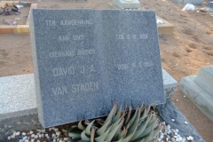 Van Staden, David J.A.