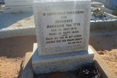 Van Wyk, Johannes Abraham
