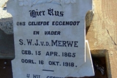 Van der Merwe, S.W.J.