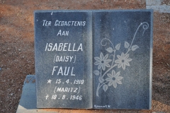 Faul, Isabella Daisy nee Maritz