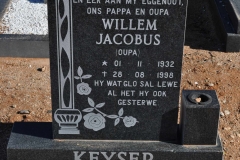 Keyser, Willem Jacobus Oupa