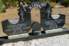 Kuhn, Jasper Erasmus Jacobus born 06 January 1914 died 01 Novenber 1989 and Margaretha Maria nee Engels born 02 September 1922 died 22 May 2003