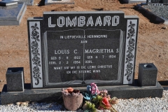 Lombaard, Louis C and Magrietha